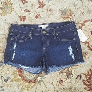 New Jean Daisy Duke Shorts size 25